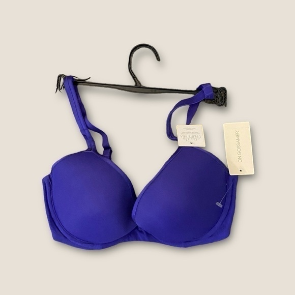 On Gossamer Sheer Blish Uplift Mesh Bra in Ink Blue 32D - Picture 1 of 2